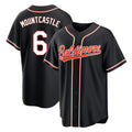 Kooe B.Orioles #6 Ryan Mountcastle Player Black Out Home Game Stitched Jerseys