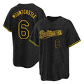 Kooe B.Orioles #6 Ryan Mountcastle Player Black Snake Skin City Home Game Stitched Jerseys