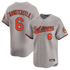 Kooe B.Orioles #6 Ryan Mountcastle Player Gray Limited Home Game Stitched Jerseys