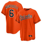 Kooe B.Orioles #6 Ryan Mountcastle Player Orange Home Game Stitched Jerseys