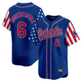 Kooe B.Orioles #6 Ryan Mountcastle Player Royal Independence Day Vapor Premier Limited Home Game Stitched Jerseys