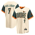 Kooe B.Orioles #7 Jackson Holliday Player Cream 2026 City Connect Home Game Stitched Jerseys