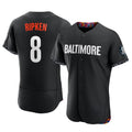 Kooe B.Orioles #8 Cal Ripken Player Black City Connect Limited Elite Home Game Stitched Jerseys