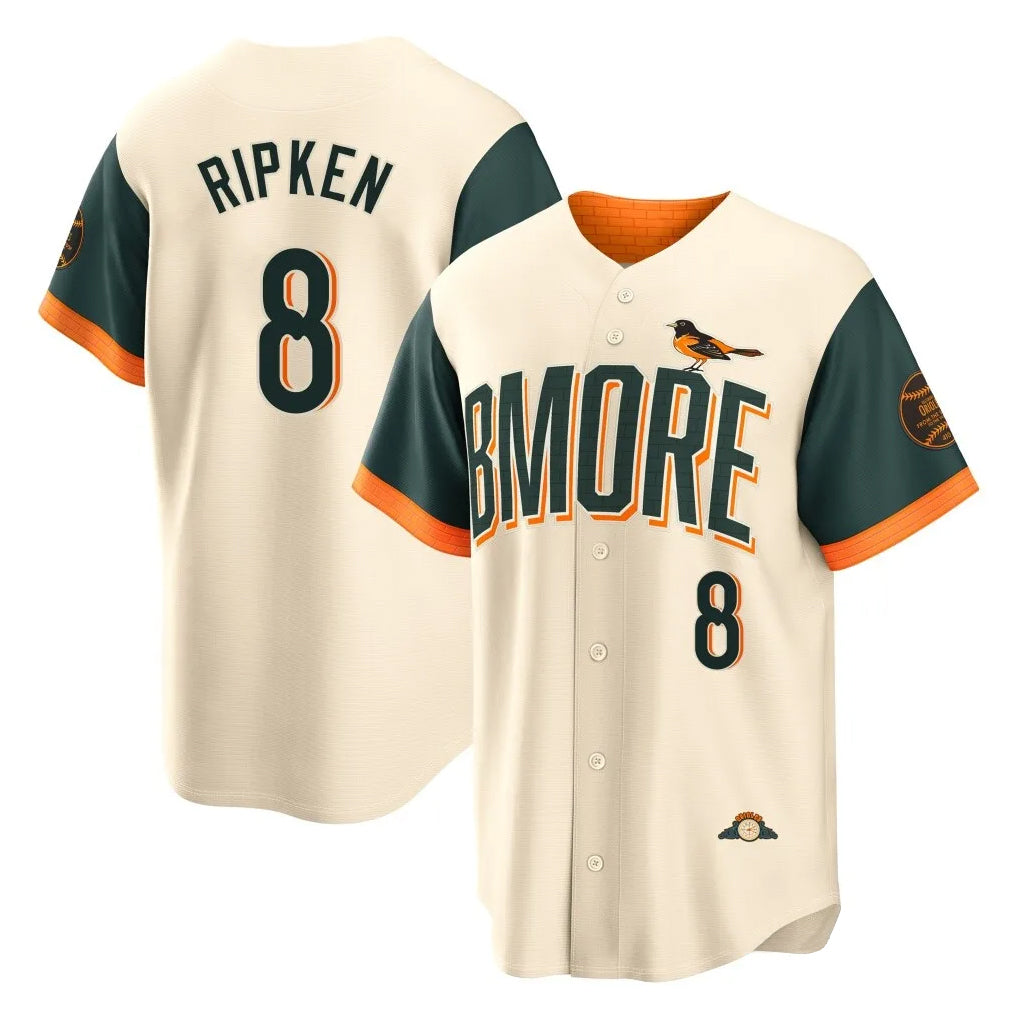 Kooe B.Orioles #8 Cal Ripken Player Cream 2026 City Connect Home Game Stitched Jerseys