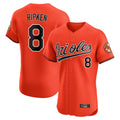Kooe B.Orioles #8 Cal Ripken Player Orange Limited Elite Home Game Stitched Jerseys