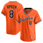 Kooe B.Orioles #8 Cal Ripken Player Orange T-shirt Limited Home Game Stitched Jerseys