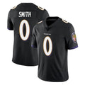 Kooe B.Ravens #0 Roquan Smith Player Black Vapor Untouchable Limited Home Game Stitched Jerseys