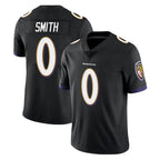 Kooe B.Ravens #0 Roquan Smith Player Black Vapor Untouchable Limited Home Game Stitched Jerseys