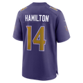 Kooe B.Ravens #14 Kyle Hamilton Purple Alternate Game Stitched Jerseys