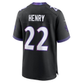Kooe B.Ravens #22 Derrick Henry Black Alternate Game Stitched Jerseys