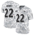 Kooe B.Ravens #22 Derrick Henry Player Arctic Camo Salute to Service Limited Stitched Jerseys