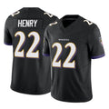 Kooe B.Ravens #22 Derrick Henry Player Black Limited Home Game Stitched Jerseys
