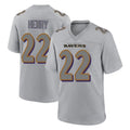 Kooe B.Ravens #22 Derrick Henry Player Gray Replica Limited Stitched Jerseys