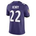 Kooe B.Ravens #22 Derrick Henry Player Purple Limited Elite Home Game Stitched Jerseys