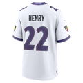 Kooe B.Ravens #22 Derrick Henry White Game Stitched Jerseys