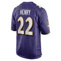 Kooe B.Ravens #22 Derrick Henry Player Purple Home Game Stitched Jerseys