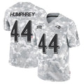 Kooe B.Ravens #44 Marlon Humphrey Player Arctic Camo Salute to Service Limited Stitched Jerseys