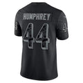 Kooe B.Ravens #44 Marlon Humphrey Player Black RFLCTV Limited Stitched Jerseys