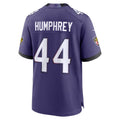 Kooe B.Ravens #44 Marlon Humphrey Player Purple Home Game Stitched Jerseys