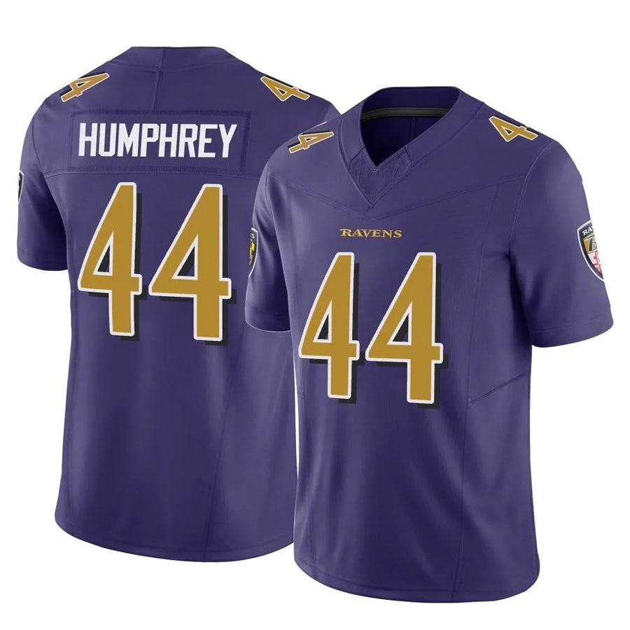 Kooe B.Ravens #44 Marlon Humphrey Player Purple Legend Limited Home Game Stitched Jerseys