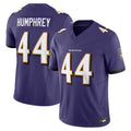 Kooe B.Ravens #44 Marlon Humphrey Player Purple Vapor F.U.S.E. Limited Home Game Stitched Jerseys