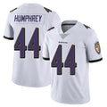 Kooe B.Ravens #44 Marlon Humphrey Player White Vapor Untouchable Limited Home Game Stitched Jerseys
