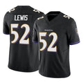 Kooe B.Ravens #52 Ray Lewis Player Black Vapor F.U.S.E. Limited Game Stitched Jerseys