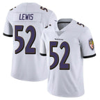 Kooe B.Ravens #52 Ray Lewis Player White Vapor Untouchable Limited Game Home Stitched Jerseys