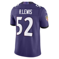 Kooe B.Ravens #52 Ray Lewis Purple Vapor F.U.S.E. Stitched Retired Limited Jerseys