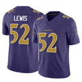Kooe B.Ravens #52 Ray Lewis Player Vapor F.U.S.E. Limited Purple Stitched Jerseys