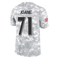 Kooe B.Ravens #71 Olaivavega Ioane Player Arctic Camo Salute to Service Limited Stitched Jerseys