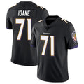 Kooe B.Ravens #71 Olaivavega Ioane Player Black Vapor Untouchable Limited Home Stitched Jerseys