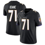 Kooe B.Ravens #71 Olaivavega Ioane Player Black Vapor Untouchable Limited Home Stitched Jerseys