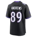 Kooe B.Ravens #89 Mark Andrews Player Black Home Game Stitched Jerseys
