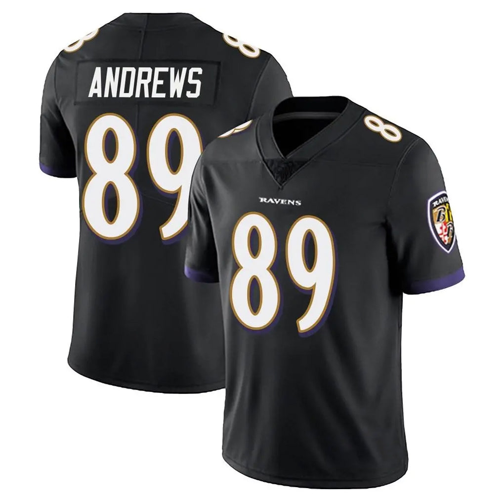 Kooe B.Ravens #89 Mark Andrews Player Black Vapor Untouchable Limited Home Stitched Jerseys