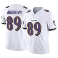 Kooe B.Ravens #89 Mark Andrews Player White Vapor F.U.S.E. Limited Stitched Jerseys