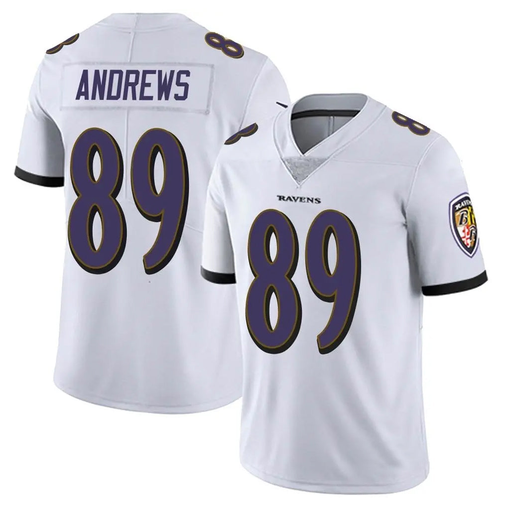 Kooe B.Ravens #89 Mark Andrews Player White Vapor Untouchable Game Stitched Jerseys