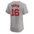 Kooe B.Red Sox #16 Jarren Duran Player Gray Road Limited Elite Home Game Stitched Jerseys