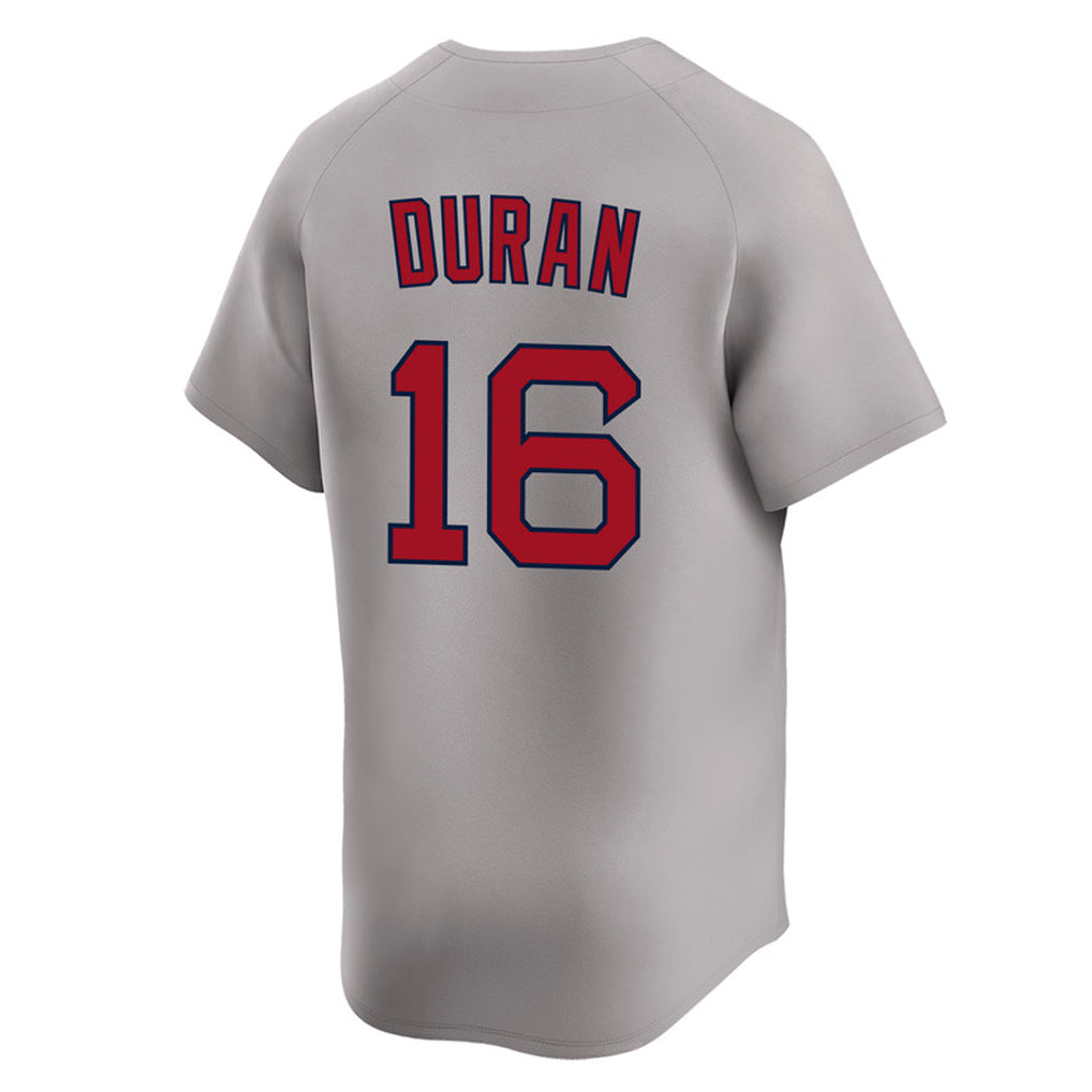 Kooe B.Red Sox #16 Jarren Duran Player Gray Road Limited Home Game Stitched Jerseys