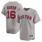 Kooe B.Red Sox #16 Jarren Duran Player Gray Road Limited Home Game Stitched Jersey
