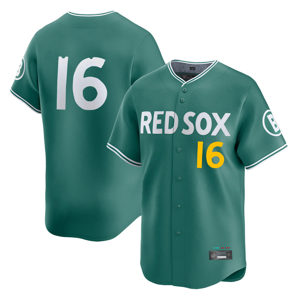 Kooe B.Red Sox #16 Jarren Duran Player Green City Connect Limited Home Game Stitched Jersey