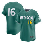 Kooe B.Red Sox #16 Jarren Duran Player Green City Connect Limited Home Game Stitched Jersey