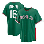 Kooe B.Red Sox #16 Jarren Duran Player Green Mexico 2026 World Classic Home Game Stitched Jerseys