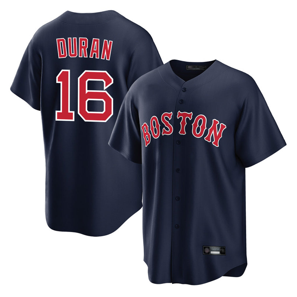 Kooe B.Red Sox #16 Jarren Duran Player Navy Home Game Stitched Jersey