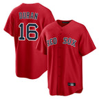Kooe B.Red Sox #16 Jarren Duran Player Red Home Game Stitched Jersey