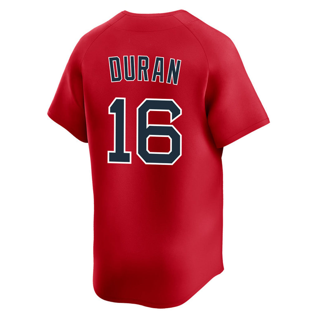 Kooe B.Red Sox #16 Jarren Duran Player Red Limited Home Game Stitched Jerseys