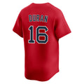 Kooe B.Red Sox #16 Jarren Duran Player Red Limited Home Game Stitched Jerseys