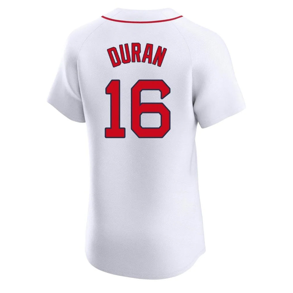 Kooe B.Red Sox #16 Jarren Duran Player White Limited Elite Home Game Stitched Jerseys