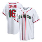 Kooe B.Red Sox #16 Jarren Duran Player White Mexico 2026 World Classic Home Game Stitched Jerseys