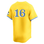 Kooe B.Red Sox #16 Jarren Duran Player Yellow Limited Home Game Stitched Jerseys